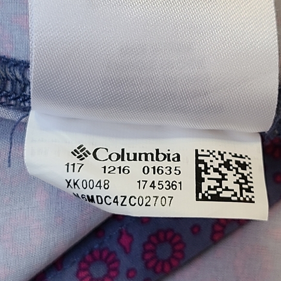 Columbia PFG Athleisure Fishing Sport Dress, Purple Ultra Lightweight Size Small - Picture 9 of 10